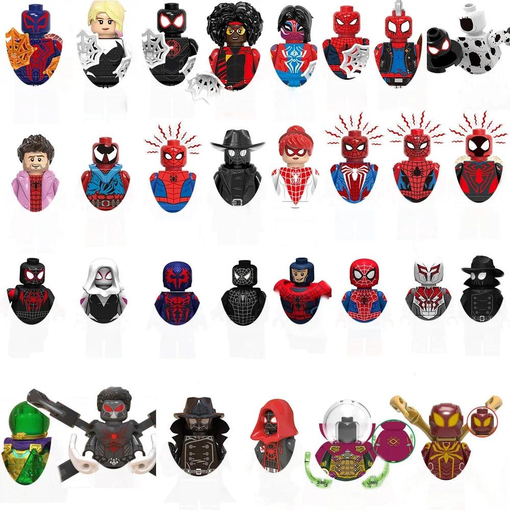 Blocs de construction Marvel Mini figurines cadeaux de fête pour