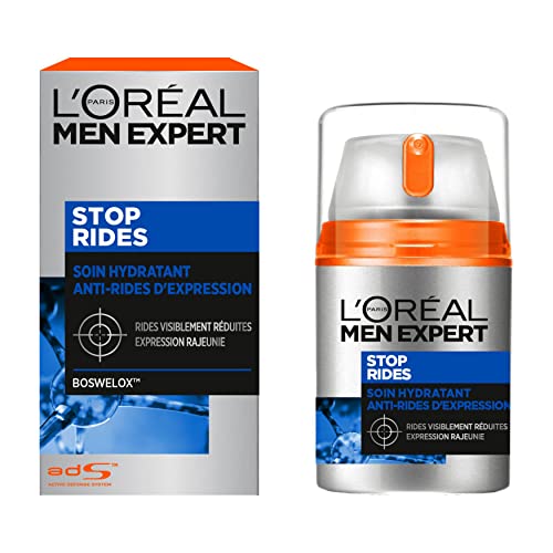 L'Oréal Men Expert - Soin Hydratant Visage Anti-Âge & Anti-Rides