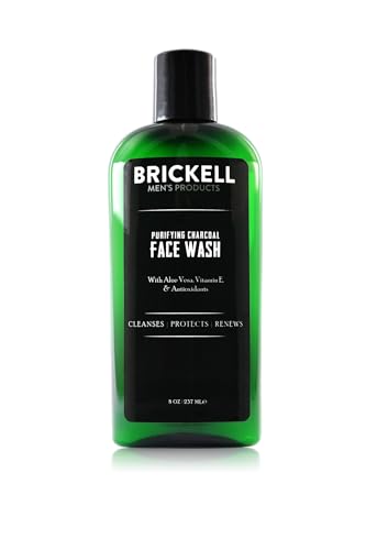 Brickell Men's Products Nettoyant Visage Purifiant au Charbon – Nettoyant