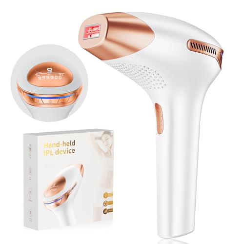 Épilateur Lumière Pulsée, IPL Épilateur Laser avec Fonction 3-en-1 et