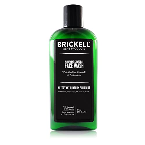 Brickell Men's Products Nettoyant Visage Purifiant au Charbon – Nettoyant