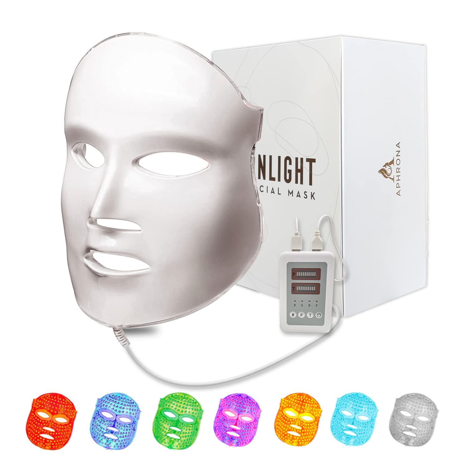 Masque LED visage Aphrona Moonlight